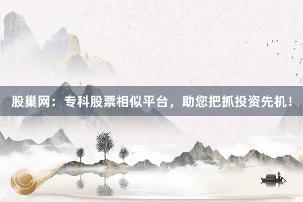 股巢网：专科股票相似平台，助您把抓投资先机！